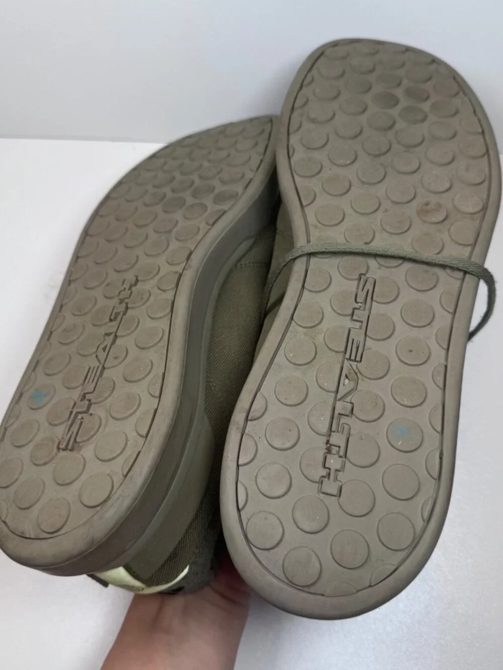 Adidas Five Ten Sleuth DLX Canvas MTB Flat Pedal Shoe Olive Men 11.5 Streatwear